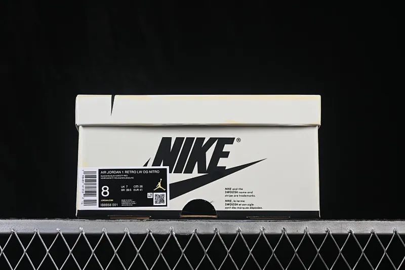 All categories Air Jordan Jordan series basketball shoes Air Jordan 1 Low G version pure original Nigel Sylvester x Air Jordan 1 Low AJ1 Joe 1 joint low-top cultural casual sneakers IB8958-001